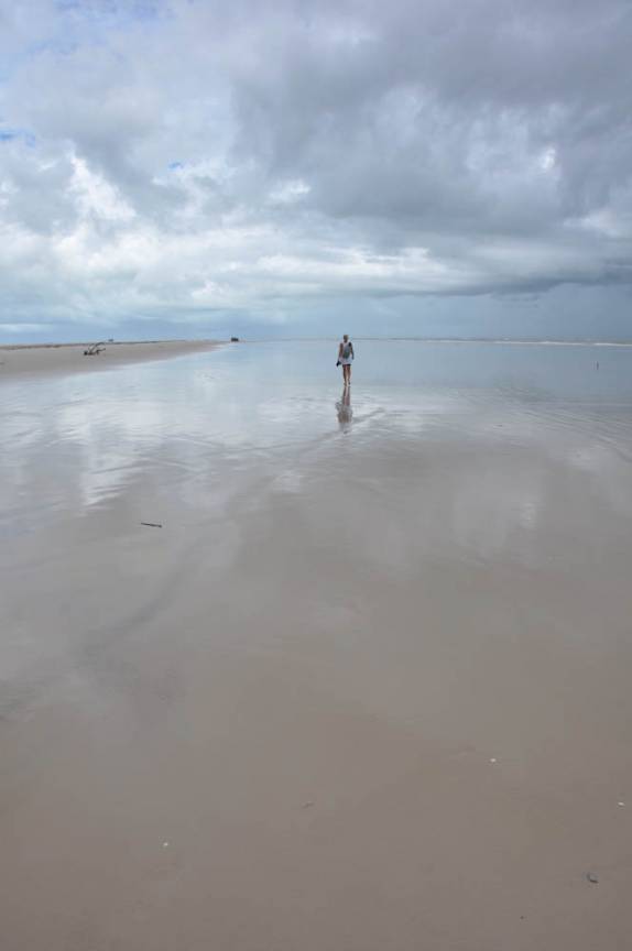 Caminhada para o Farol de São João, nas Reentrâncias Maranhenses - MA